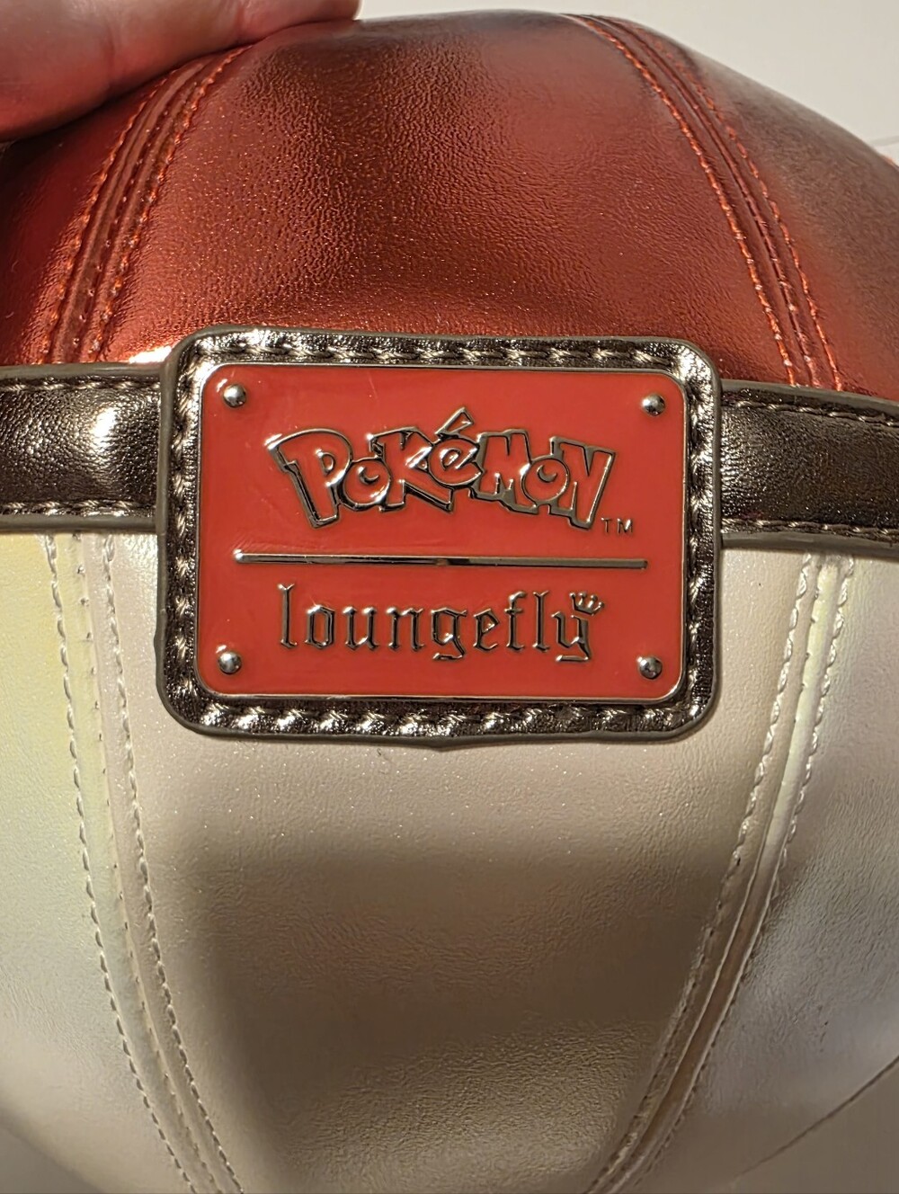 Loungefly Metallic Pokeball Crossbody Bag NWT - Picture 4 of 6